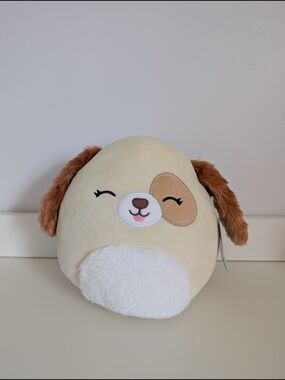 NWT Squishmallows Harris The Dog Plush 8 Inches